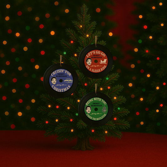 Vinyl Record Christmas Ornament (3 Pack)