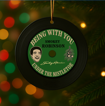 Vinyl Record Christmas Ornament (3 Pack)