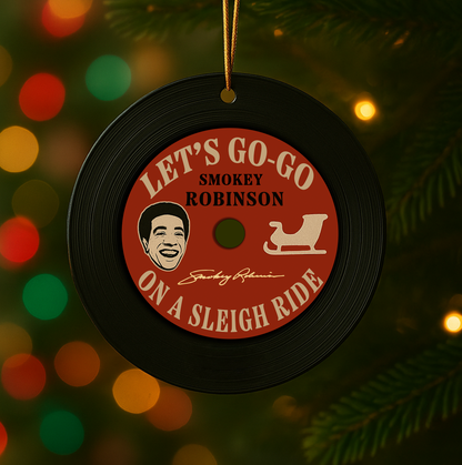 Vinyl Record Christmas Ornament (3 Pack)