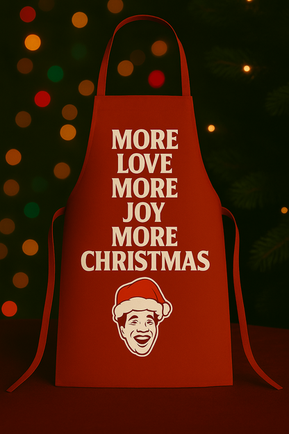 Christmas Apron and Oven Mitt Set